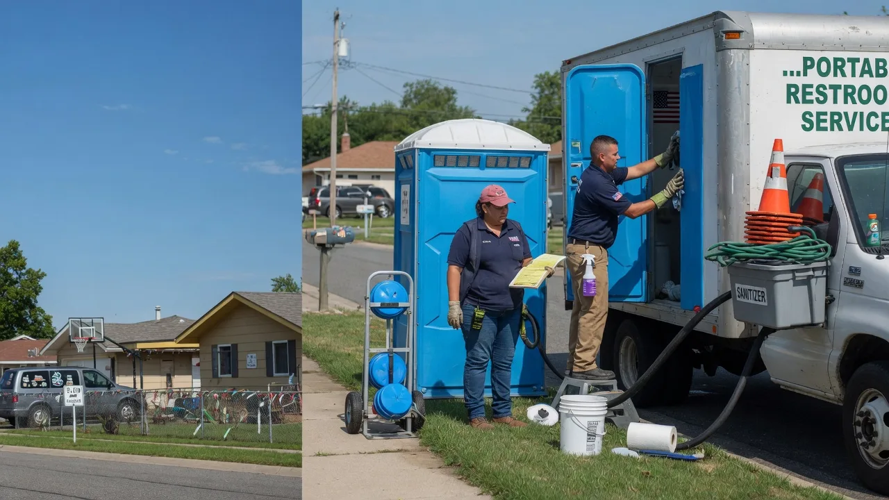 Portable Toilet Rental in Brownell, KS near me